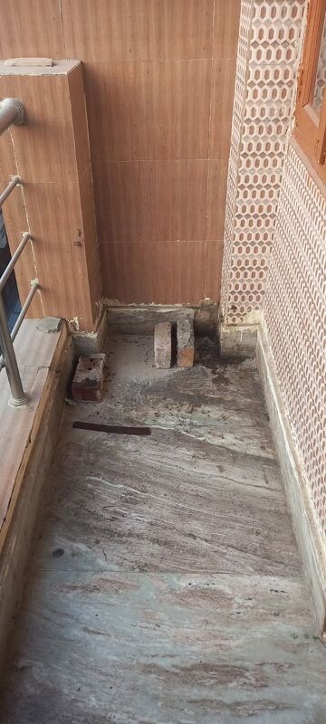 Balcony in 1 BHK Builder Floor at Uttam Nagar West – for Rent