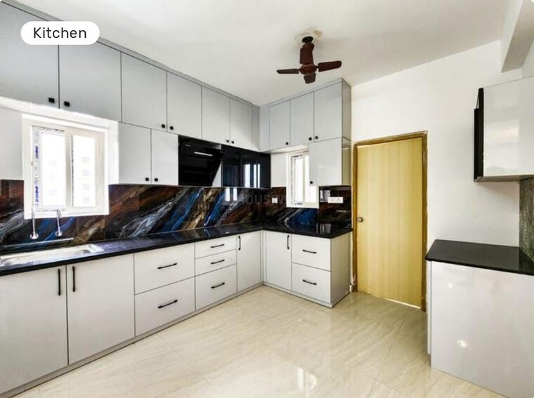Kitchen, kondapur 3 Bedroom 1900 Sq.Ft. Apartment In Kondapur Hyderabad 9825089