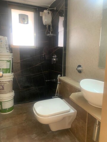 Bathroom in 3 BHK Apartment at Yashprabha CHS, Borivali West – for Rent