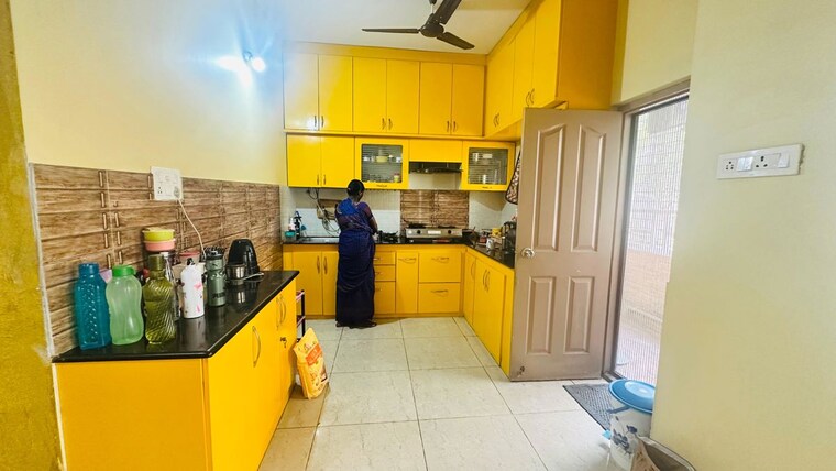 Kitchen, kondapur 3 Bedroom 1600 Sq.Ft. Apartment In Kondapur Hyderabad 9825205