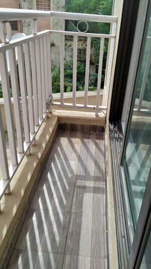 Balcony in 3 BHK Apartment at Harmony Sky Suites, Ghodbunder Road – for Rent