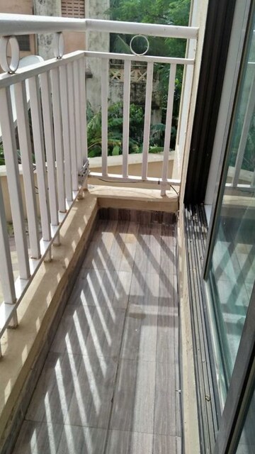 Balcony in 3 BHK Apartment at Harmony Sky Suites, Ghodbunder Road – for Rent