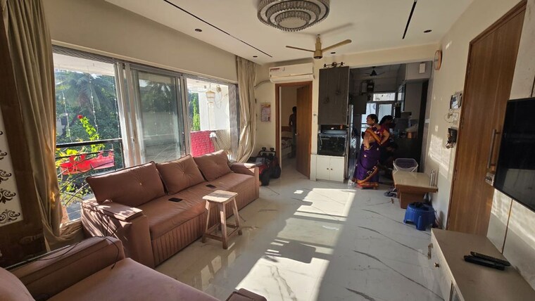 Living Room, meghna-ashraya 2 Bedroom 594 Sq.Ft. Apartment In Goregaon East Mumbai 9825254