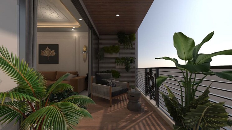 Balcony, durga-imperial 2 Bedroom 971 Sq.Ft. Apartment In Kalyan East Thane 9825255