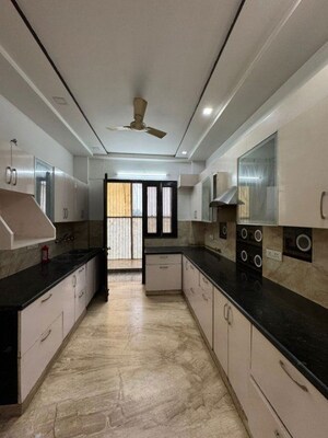 Kitchen in 3 BHK Villa at RWA Apartments Sector 52, Sector 52 – for Rent
