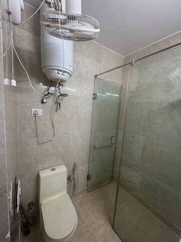 Bathroom in 4 BHK Builder Floor at Uday Park – for Rent