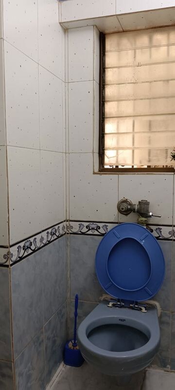 Bathroom in 2 BHK Apartment at Ajmera Bhakti Park, Bhakti Park – for Rent