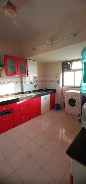 Kitchen in 2 BHK Apartment at Ajmera Bhakti Park, Bhakti Park – for Rent