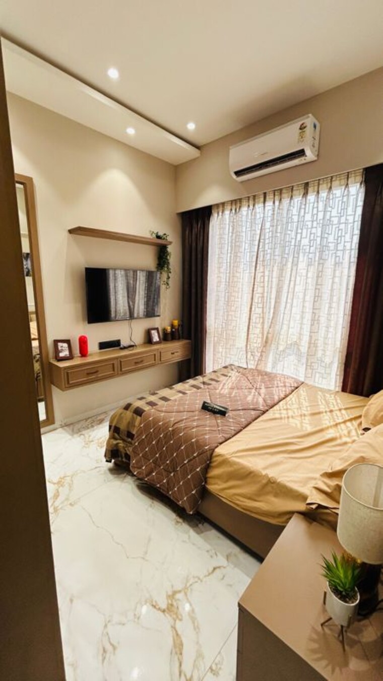 Bedroom, usarghar gaon 1 Bedroom 377 Sq.Ft. Apartment In Usarghar Gaon Thane 9825314