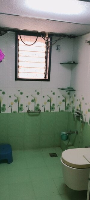 Bathroom in 3 BHK Apartment at Upvan Tower, Malad East – for Sale