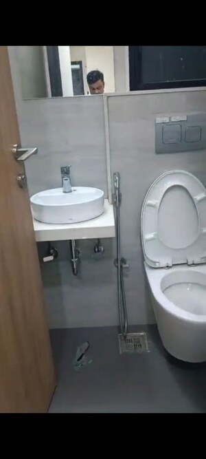 Bathroom in 2 BHK Apartment at Dosti Eastern Bay, Wadala – for Rent