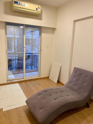 Living Room in 2 BHK Apartment at Ajmera I Land Treon, Bhakti Park – for Rent