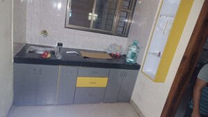 Kitchen in 1 RK Apartment at Mahape – for Rent