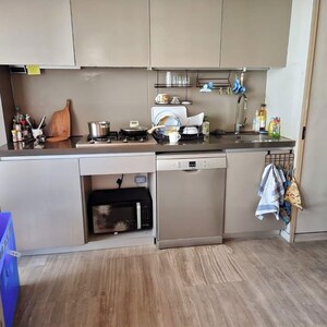 Kitchen in 4 BHK Apartment at Lodha World Crest, Empire Mill – for Rent