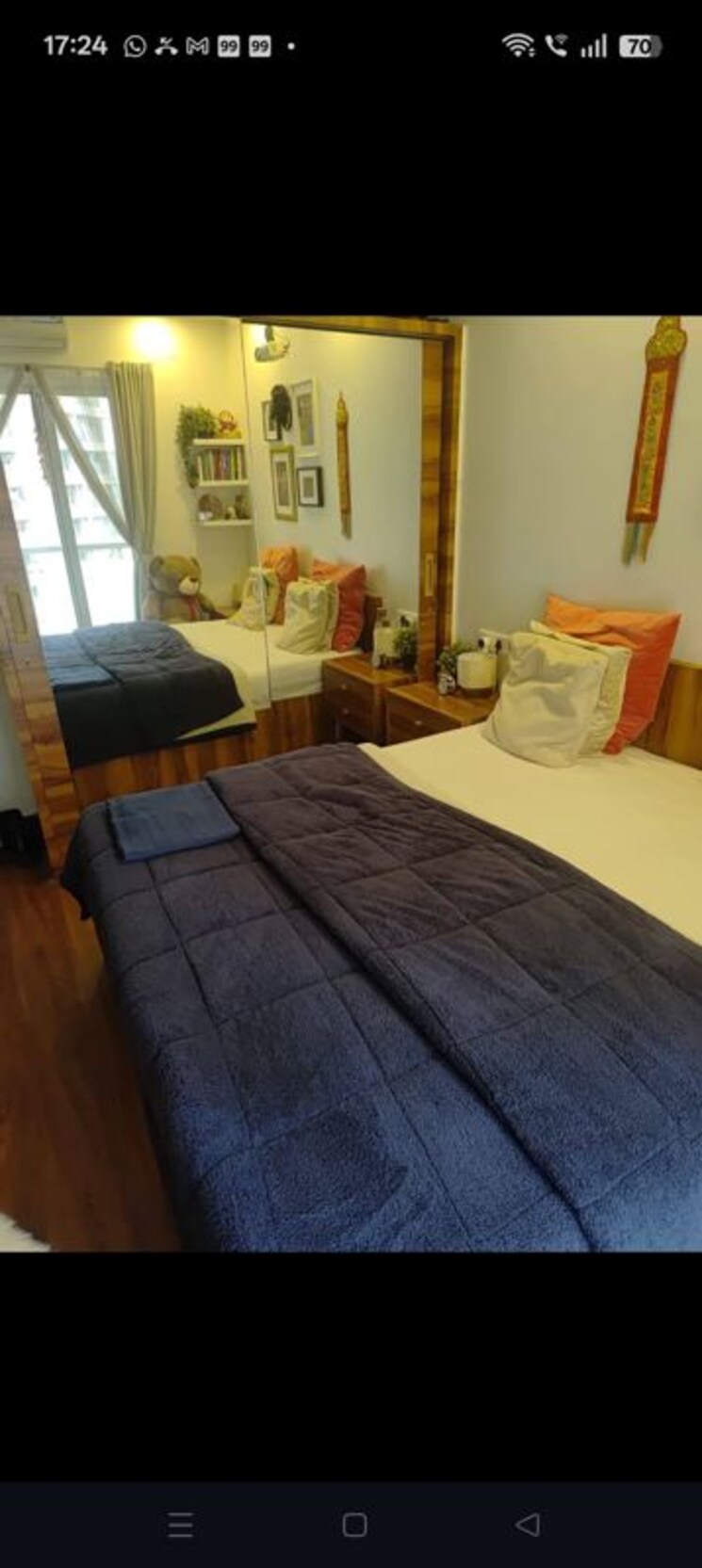 Bedroom, rushabh-mall 5 Bedroom 1800 Sq.Ft. Apartment In Manpada Thane 9825435