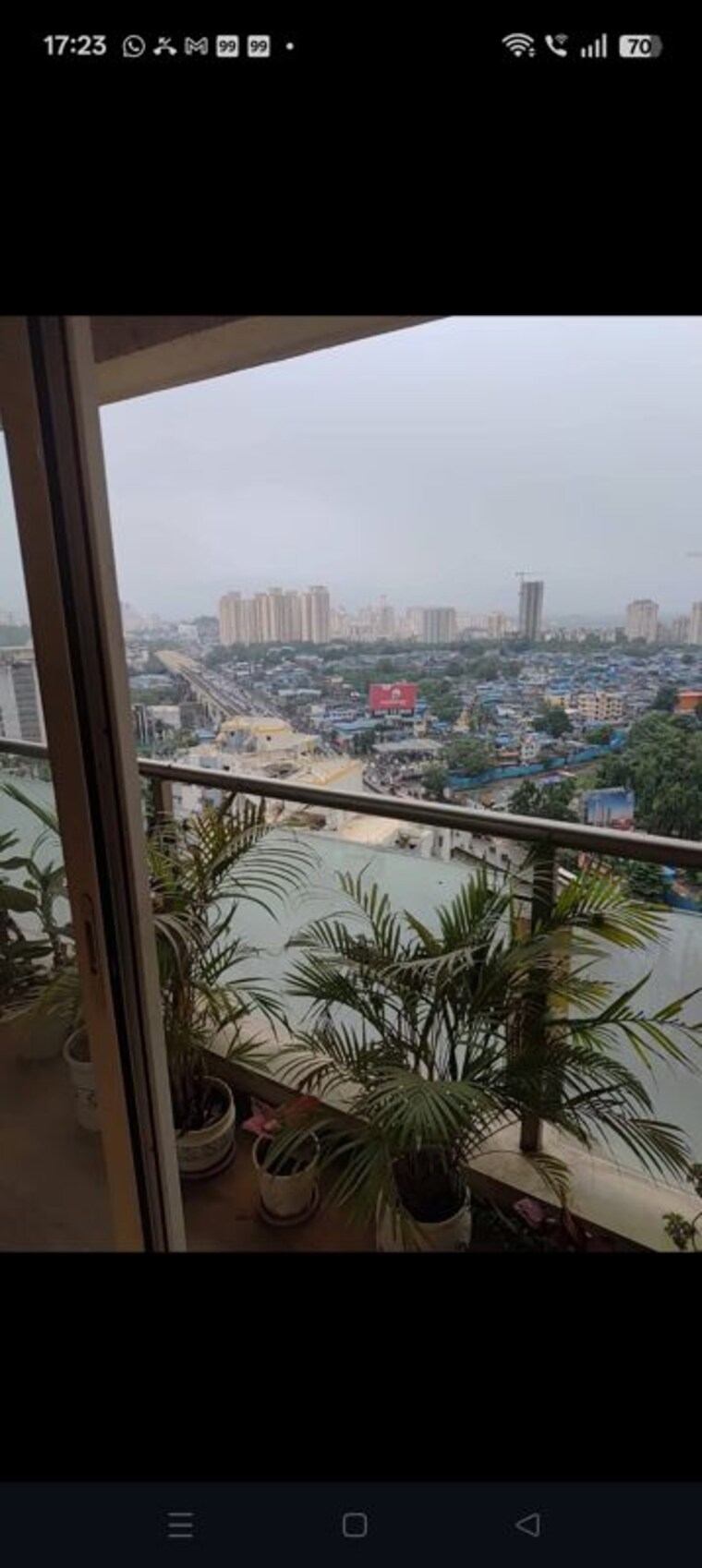 Balcony, rushabh-mall 5 Bedroom 1800 Sq.Ft. Apartment In Manpada Thane 9825435