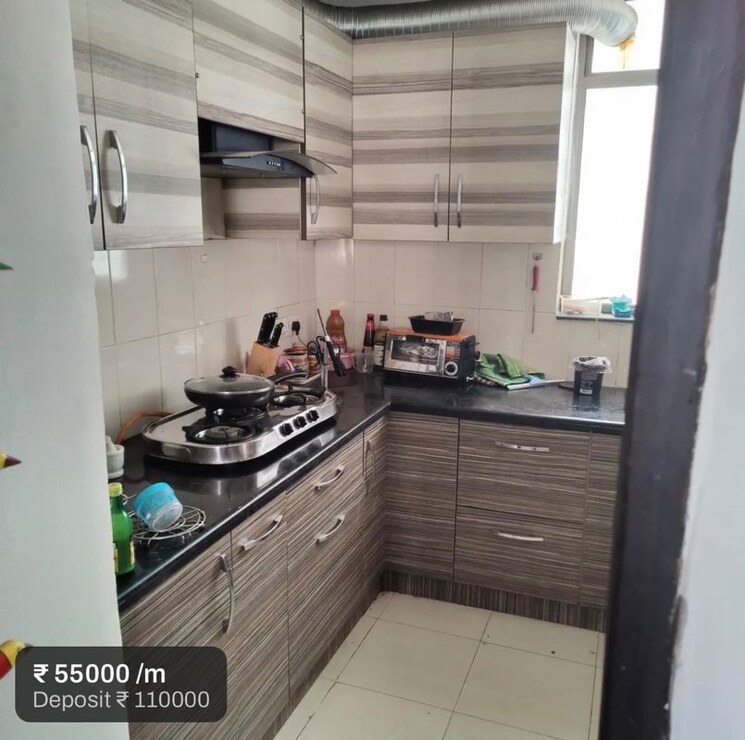 Kitchen, sector 15 3 Bedroom 1800 Sq.Ft. Builder Floor In Sector 15 Gurgaon 9825445