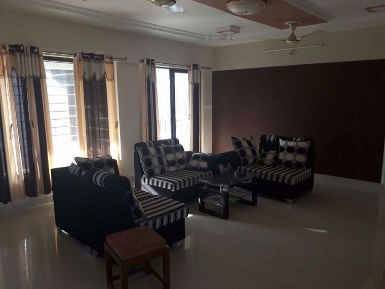 Living Room, amit-sapphire-park 3 Bedroom 1320 Sq.Ft. Apartment In Balewadi Pune 9825424