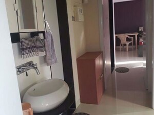 Bathroom in 3 BHK Apartment at Amit Sapphire Park, Balewadi – for Sale