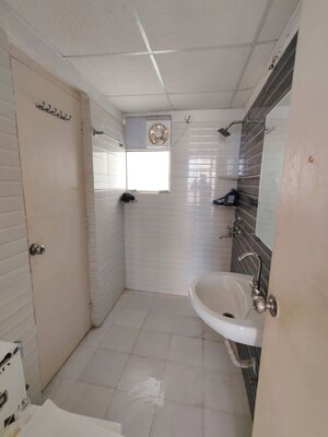 Bathroom in 3 BHK Apartment at JKG Palm Court, Sector 16c Greater Noida – for Rent