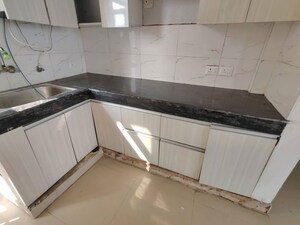 Kitchen in 3 BHK Apartment at JKG Palm Court, Sector 16c Greater Noida – for Rent