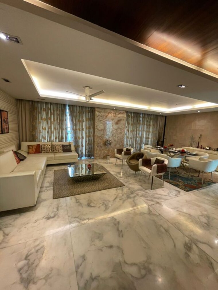 Living Room, nahar-barberry-bryony 3 Bedroom 3084 Sq.Ft. Apartment In Chandivali Mumbai 9825467
