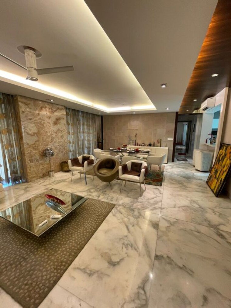 Living Room, nahar-barberry-bryony 3 Bedroom 3084 Sq.Ft. Apartment In Chandivali Mumbai 9825467