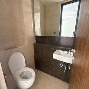 Bathroom in 3 BHK Apartment at Lodha The Park, Century Mills – for Rent