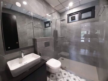 Bathroom in 2 BHK Apartment at Mahagun Mywoods, Sector 16c Greater Noida – for Rent