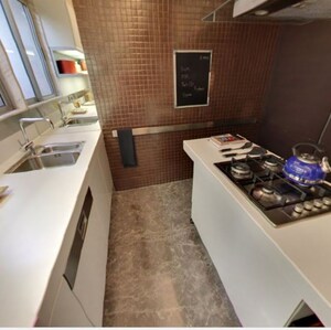 Kitchen in 3 BHK Apartment at Lodha The Park, Century Mills – for Rent