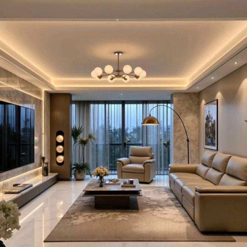 3 BHK + Servant Room 1280 Sq.Ft. Apartment in Lodha The Park