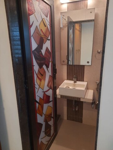 Staircase in 3 BHK Apartment at Morumal Mansion, Khar West – for Rent