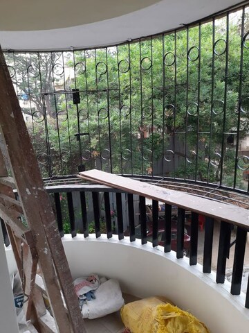 Balcony in 3 BHK Apartment at Morumal Mansion, Khar West – for Rent