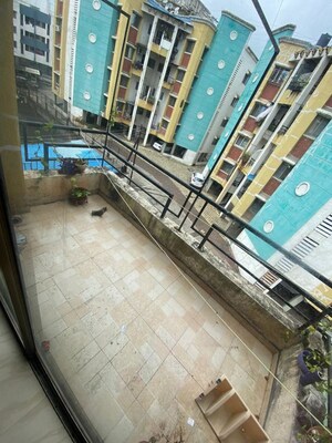 Balcony in 2 BHK Apartment at Dreams Rhythm, Bavdhan – for Rent