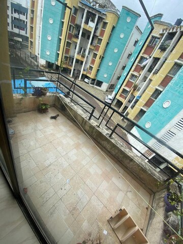 Balcony in 2 BHK Apartment at Dreams Rhythm, Bavdhan – for Rent