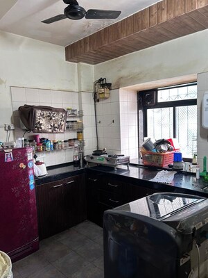 Kitchen in 2 BHK Apartment at Dheeraj Platinum Apartment, Malad West – for Rent