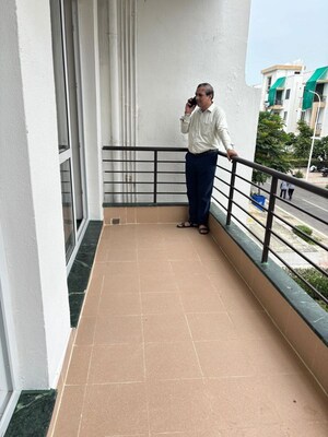 Balcony in 3 BHK Apartment at TDI The Retreat, Sector 89 – for Rent