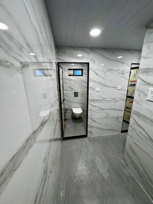 Washroom in  Office Space at Wagle Industrial Estate – for Rent