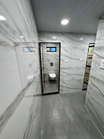 Washroom in  Office Space at Wagle Industrial Estate – for Rent