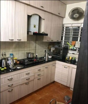 Kitchen in 2 BHK Apartment at Hazratganj – for Rent