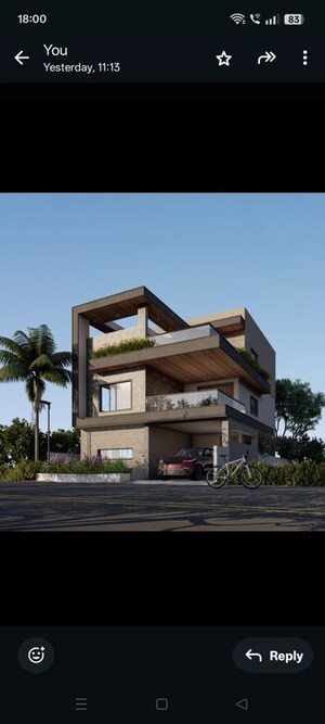 4 BHK Villa – Exterior View View at Uppada - for Sale