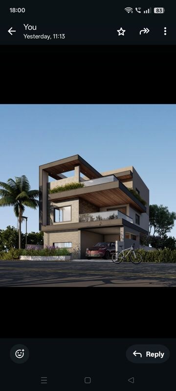 4 BHK Villa – Exterior View View at Uppada - for Sale