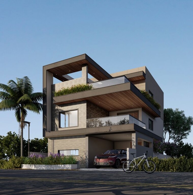 Exterior View, uppada 4 Bedroom 3400 Sq.Ft. Villa In Uppada Vizag 9825625