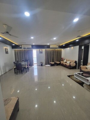 Living Room in 4 BHK Apartment at JP Decks, Goregaon East – for Rent
