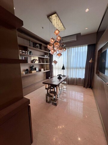 Bedroom in 4 BHK Apartment at Kalpataru Immensa, Kolshet Road – for Rent