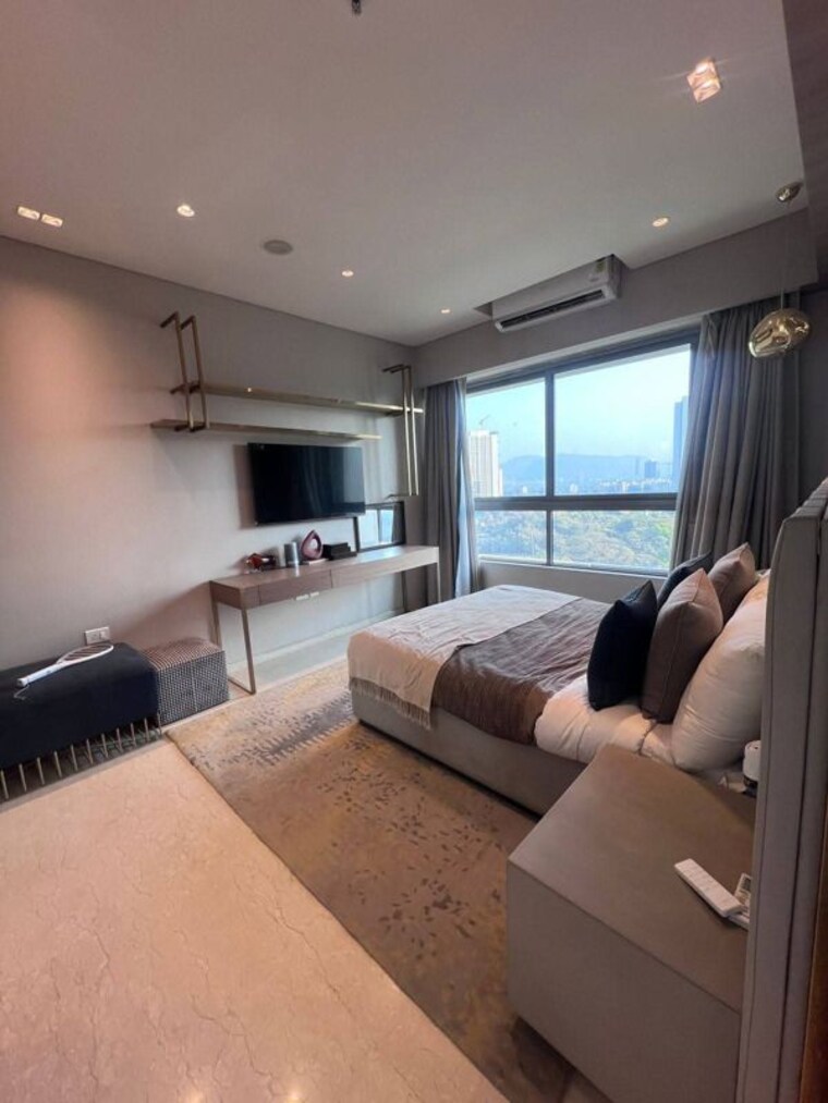 Bedroom, kalpataru-immensa 4 Bedroom 1750 Sq.Ft. Apartment In Kolshet Road Thane 9825676