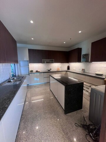 Kitchen in 4 BHK Apartment at Kalpataru Immensa, Kolshet Road – for Rent