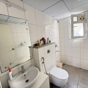 Bathroom in 3 BHK Apartment at Godrej Nurture Electronic City, Shikaripalya – for Rent