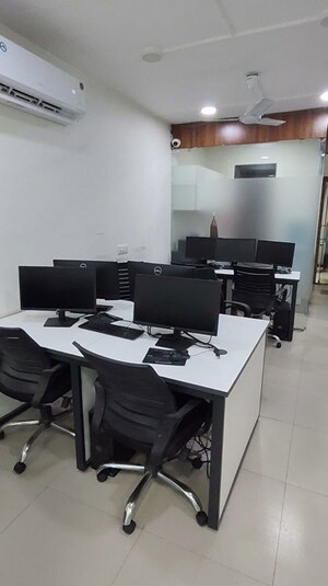 Team Area in  Office Space at Shivalik Shilp, Sanidhya – for Rent