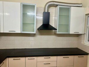 Kitchen in 3 BHK Apartment at Shree Vardhman Victoria, Sector 70 – for Rent